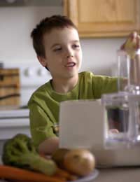 Children Cookery Group Read Books